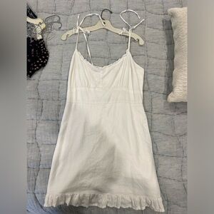 Abercrombie White linen Dress